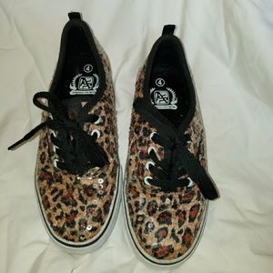 Airspeed Animal Print Sneakers Size 4